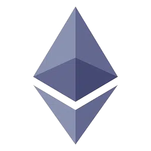 Ethereum Logo für Wettanbieter mit Ethereum