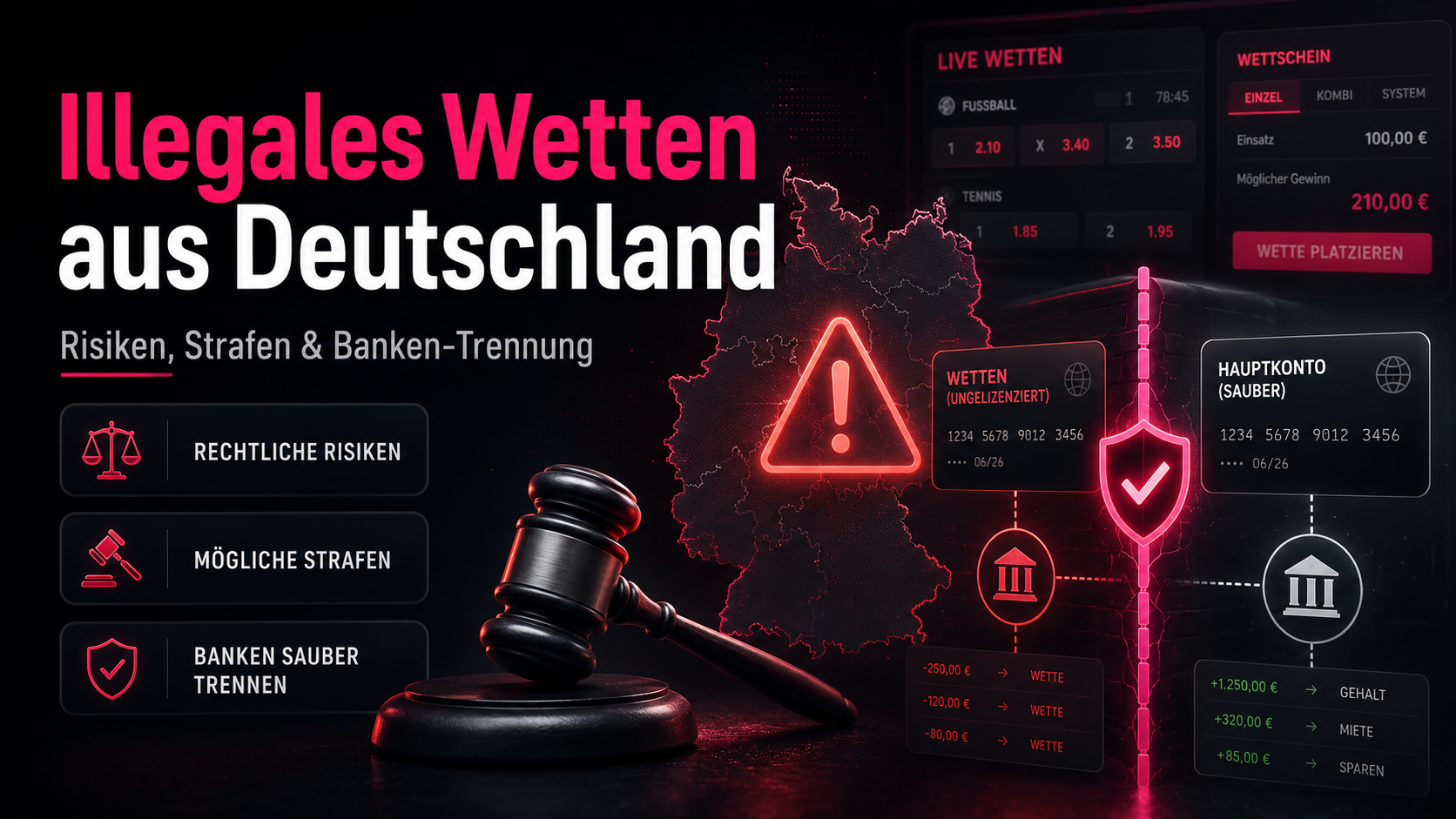 Gesetzliche Lage & wichtige Hinweise für Wetten ohne Einschränkung