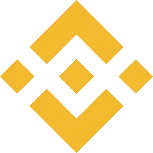 Binance Logo für Wettanbieter mit Binance